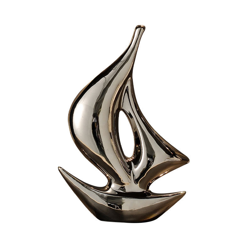 Sailing Sailing Sailing Light Luxury Ornaments Office Living Room Home Accessories Wine Cabinet TV Cabinet Housewarming Gift Wholesale
