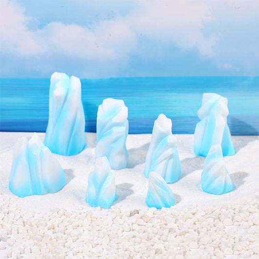 Simulation Iceberg Micro Landscape Ornaments Resin Crafts Aquarium Decorations Accessories Zakka Iceberg Series